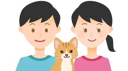 猫ちゃんをお迎えください